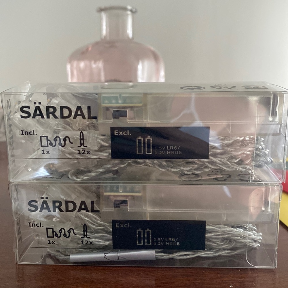 IKEA Sardal LED lights